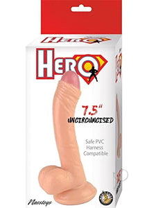 Hero 7.5In Uncircumcised Dong