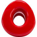 Oxballs Pighole-2, Hollow Plug Med Red