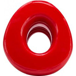 Oxballs Pighole-2, Hollow Plug Med Red