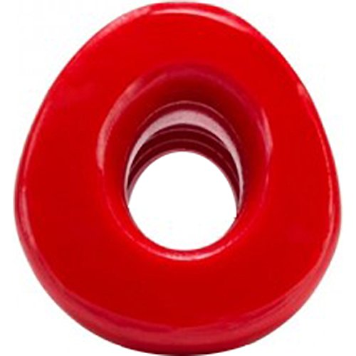 Oxballs Pighole-2, Hollow Plug Med Red