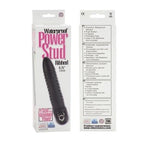 California Exotic Novelties Waterproof Power Stud Ribbed - Black
