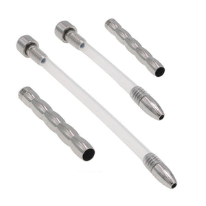 4 Pcs Urethra Trainer Set Chastity Lock Accessories Chastity Device Sex Toy Sound Urethral Plug Urethral Toy Urethral Masturbati