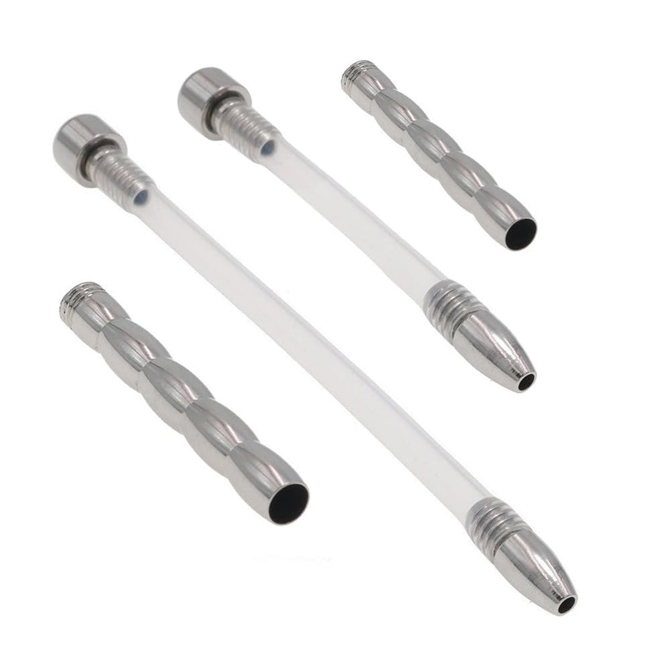 4 Pcs Urethra Trainer Set Chastity Lock Accessories Chastity Device Sex Toy Sound Urethral Plug Urethral Toy Urethral Masturbati
