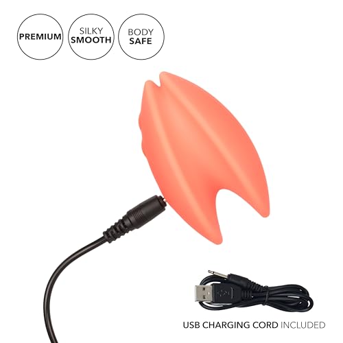 Calexotics Mini Marvels Marvelous Massager - Silicone Waterproof Compact Vibrator - 10 Function Rechargeable Vibe - Adult Sex To