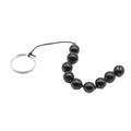 9 Beads Vagina Plug Butt Plug Anal Plug for Anal Sex Glass Anal Trainer Toy Anal Beads Prostate Massager with Ring for Men Women