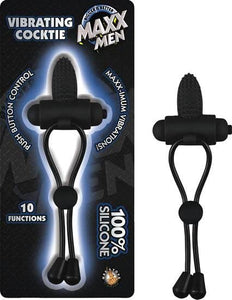 Maxx Men Vibrating Cocktie Ms Wp (Black)