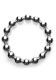 Master Series Stainless Steel Beaded Constriction Ring, 2-Inch