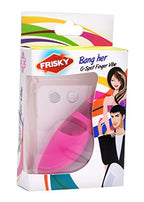 Frisky Bang Her Silicone G-Spot Finger Vibe, 1Count