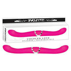 Evolved Novelties Coupled Love Silicone Rechargeable Double Ended Pink Vibrator
