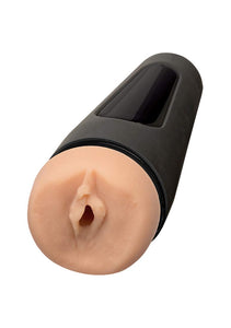 Doc Johnson Main Squeeze - The Original Pussy - Squeeze Plate For Precise Pressure - Twist End Cap To Control Suction - Discreet