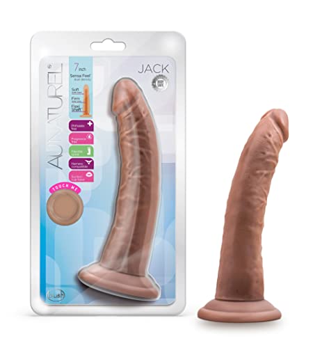 Au Naturel Jack Dildo 7In Mocha