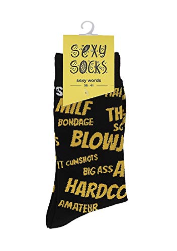 (Wd) Sexy Socks Sexy Words 36-