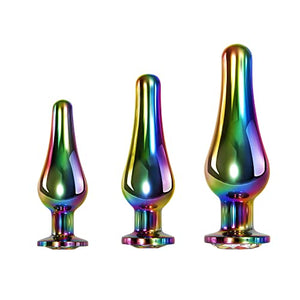 Evolved Rainbow Metal Plug Medium