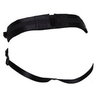 Spareparts Hardwear Joque (Double Strap) Harness Adjustable And Washable (A, Belt 20-50Inch Waistband, Leg Straps 10-16Inch, Black)