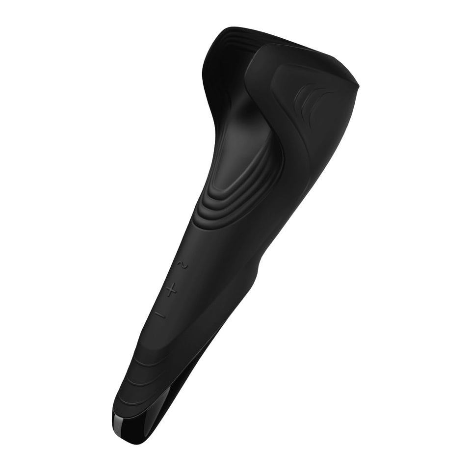 Satisfyer Men Wand Vibrator - Male Masturbator, Stroker, Vibrating Stimulation, Textured - Waterproof, Rechargeable