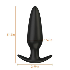 G-spot Anal Vibrator Prostate Massager, Silicone Rechargeable Wearable Anal Vibrator with Remote Control 10 Vibration Modes Wate