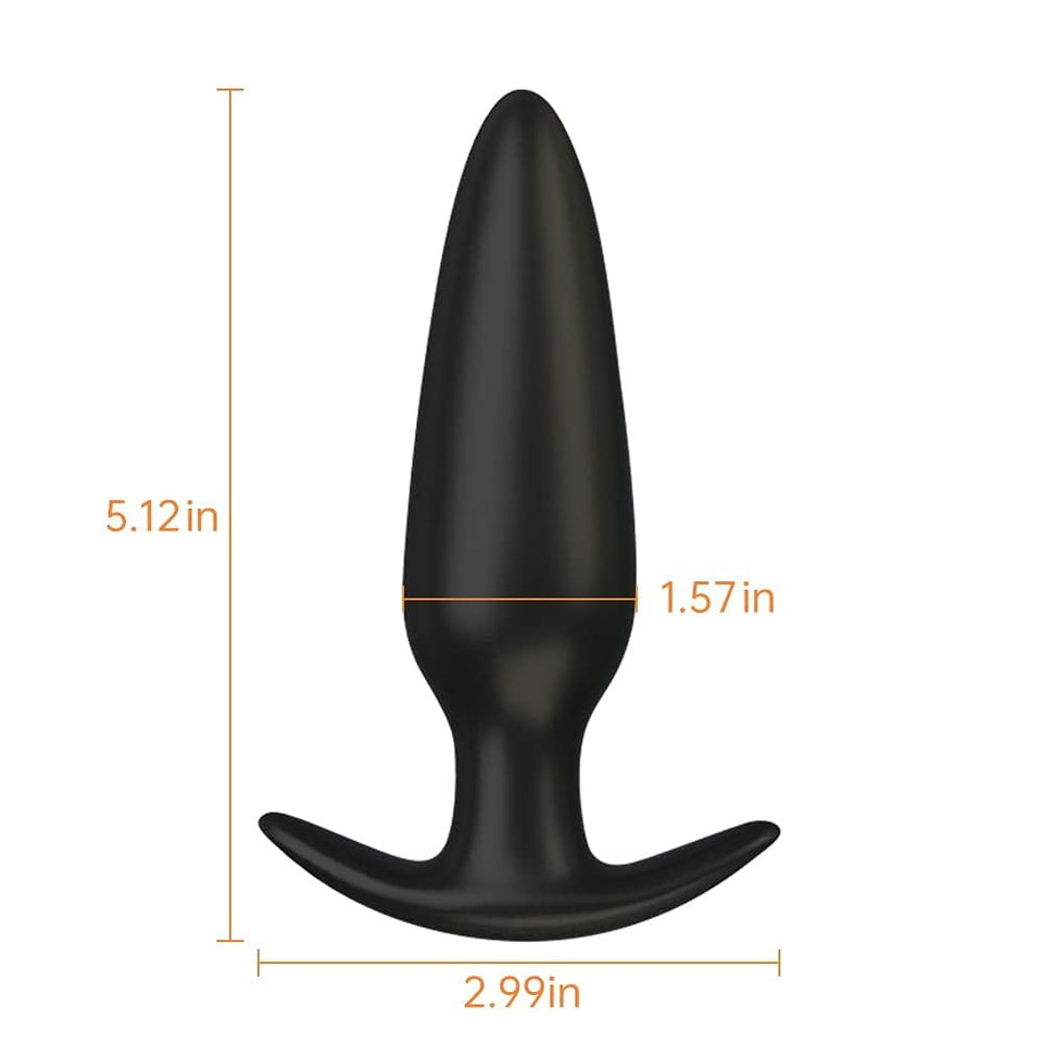 G-spot Anal Vibrator Prostate Massager, Silicone Rechargeable Wearable Anal Vibrator with Remote Control 10 Vibration Modes Wate