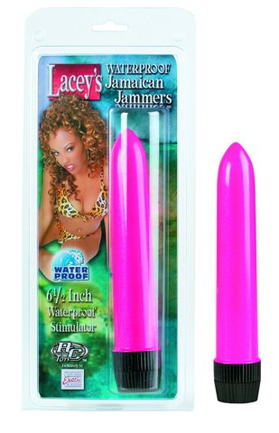 California Exotics Lacey Waterproof Jamaican Jammer Vibe, Pink