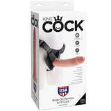 Pipedream King cock Strapon Harness with cock 9 Flesh