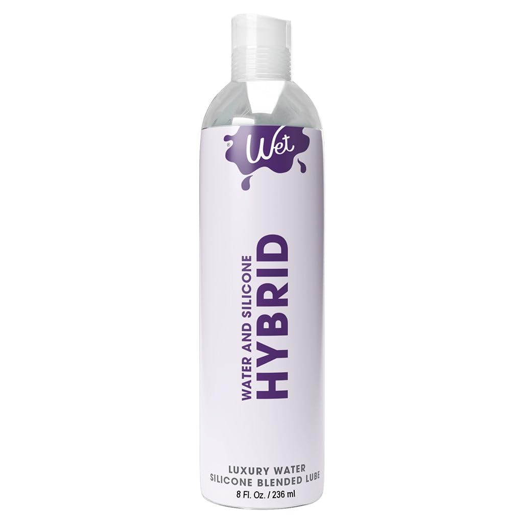 Wet Hybrid Luxury Water / Silicone Blend Based Lubricant 8Oz