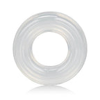 California Exotic Novelties Large Premium Silicone Ring, Clear
