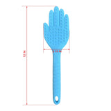 Spanking Paddle for Sex Adult Play,Rubber Palm Shaped Slapper Sex Paddle,Bumps Flexible Flirt Toy for SM Bondage Game,Lightweigh
