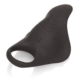 Calexotics Silicone Rechargeable Remote Pleasurizer - 12 Function Vibrating Waterproof Pleasure Ring - Silicone Clitoral Massager Sex Toy For Couples - Black