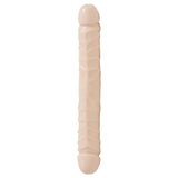 Doc Johnson Jr Veined Double Header Dildo 12 Inches White 021201Am