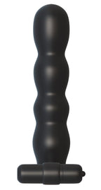 Pipedream Fantasy C-Ringz Posable Partner Double Penetrator Dildo, Black, 1 Pound
