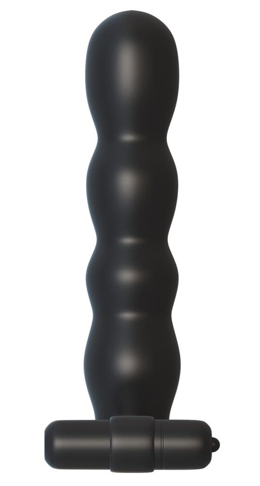 Pipedream Fantasy C-Ringz Posable Partner Double Penetrator Dildo, Black, 1 Pound
