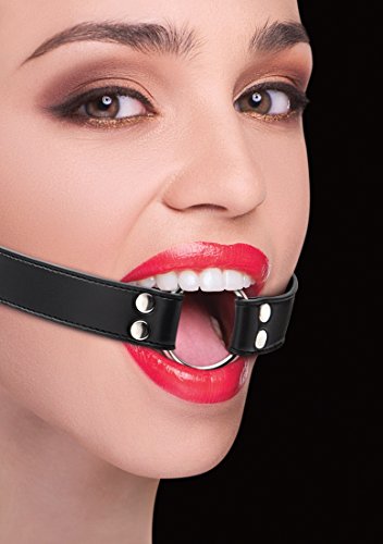 Ouch! By Shots America - Ring Gag - Black