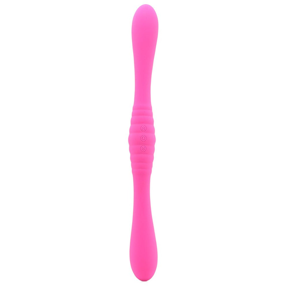 (D) Shi/Shi 2Fer Dual Massager Pink