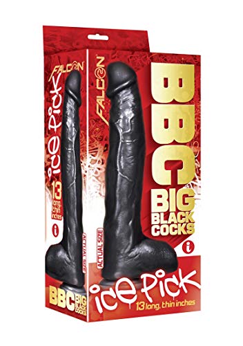 Icon Brands Falcon Bbc - Big Black Cock, Ice Pick, 13"