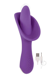 Devine Vibes Vibro Tongue Clit Hugger Pu