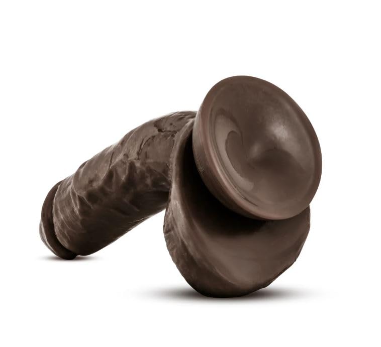 Blush X5 Hard On  Soft Lifelike 85 Inch Long Realistic 2 Thick Dildo  Strap On Compatible Suction Cup For Hands Free Play  B