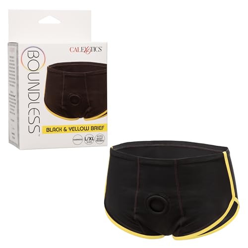 Boundless Black & Yellow Brief S/M
