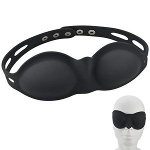 SM Erotic Silicone Eye Mask Blackout Adult Erotic Products Super Soft Silicone Role Play Suitable for Male Female Couples BDSM A