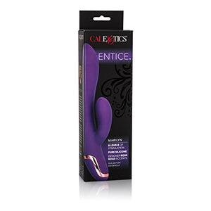 Calexotics Entice Marilyn - Waterproof Silicone Vibrator - Adult Sex Toys For Couples     8-Function Rabbit Clitoral G Spot Mass