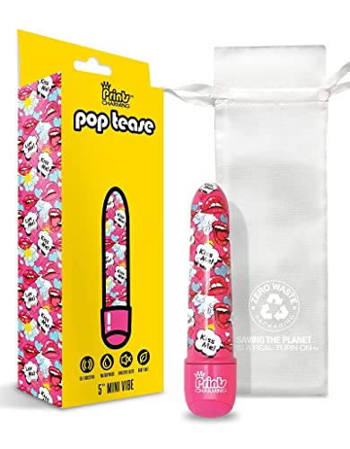 Prints Charm Pop Tease 5&quot;  Vibe 10X Kiss