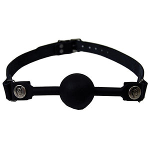 Silicone Ball Gag - Small, Black