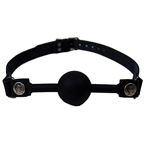 Silicone Ball Gag - Small, Black