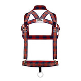 Mp  Elastic Harness With Ring Red 1Sz