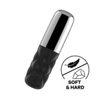 Satisfyer Lovely Honey Bullet Vibrator - Travel-Size Clitoral Stimulator, Personal Massager With Cap - Portable, Soft Silicone,