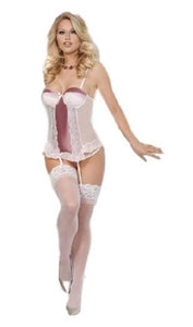 (Wd) Corset & Panty Set Large