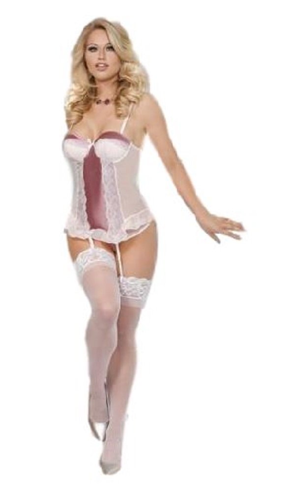 (Wd) Corset & Panty Set Large