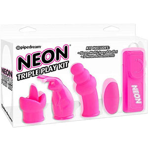 (Wd) Neon Triple Play Kit Pink