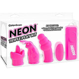 (Wd) Neon Triple Play Kit Pink