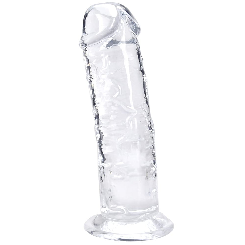 12.5 * 2.3 Inch Huge Dildos Realistic Clear Dildo with Strong Suction Cup Hands-Free Huge Dong Big Size Adult Sex Toy for Women