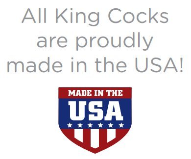 Pipedream Products King Cock 7&quot; Two Cocks One Hole, Flesh, 14.1 Lb
