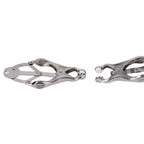 SS Edge Tuggable Clover Clamps